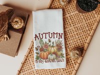 CapableByDesign Autumn is my favorite color decorative pillows and matching towels