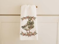 CapableByDesign Bling Mallard, Floral Mallard, Mallard with Bow, and a coordinating floral towels