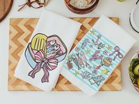 CapableByDesign sardine coquette and summer accessories towels