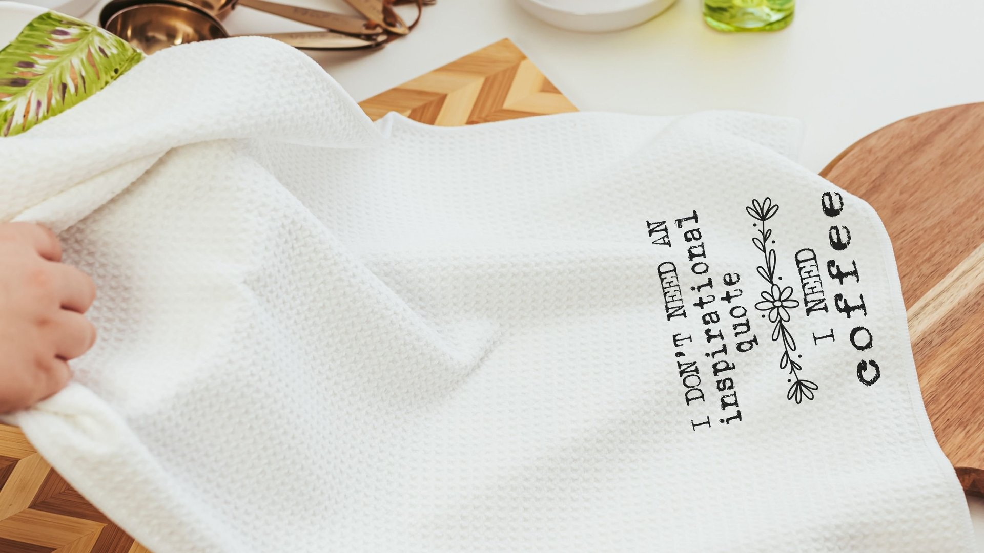 I need coffee funny kitchen towels, tired mom gifts for new mom, coffee bar decor, sassy Mothers day gift for coffee lover, first time mom