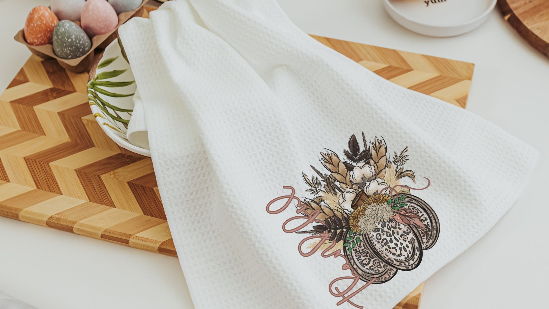 thankful pumpkin throw pillow covers 18x18 fall decor for home, leopard pumpkin kitchen towel, new home gift set, autumn decor pillow, best