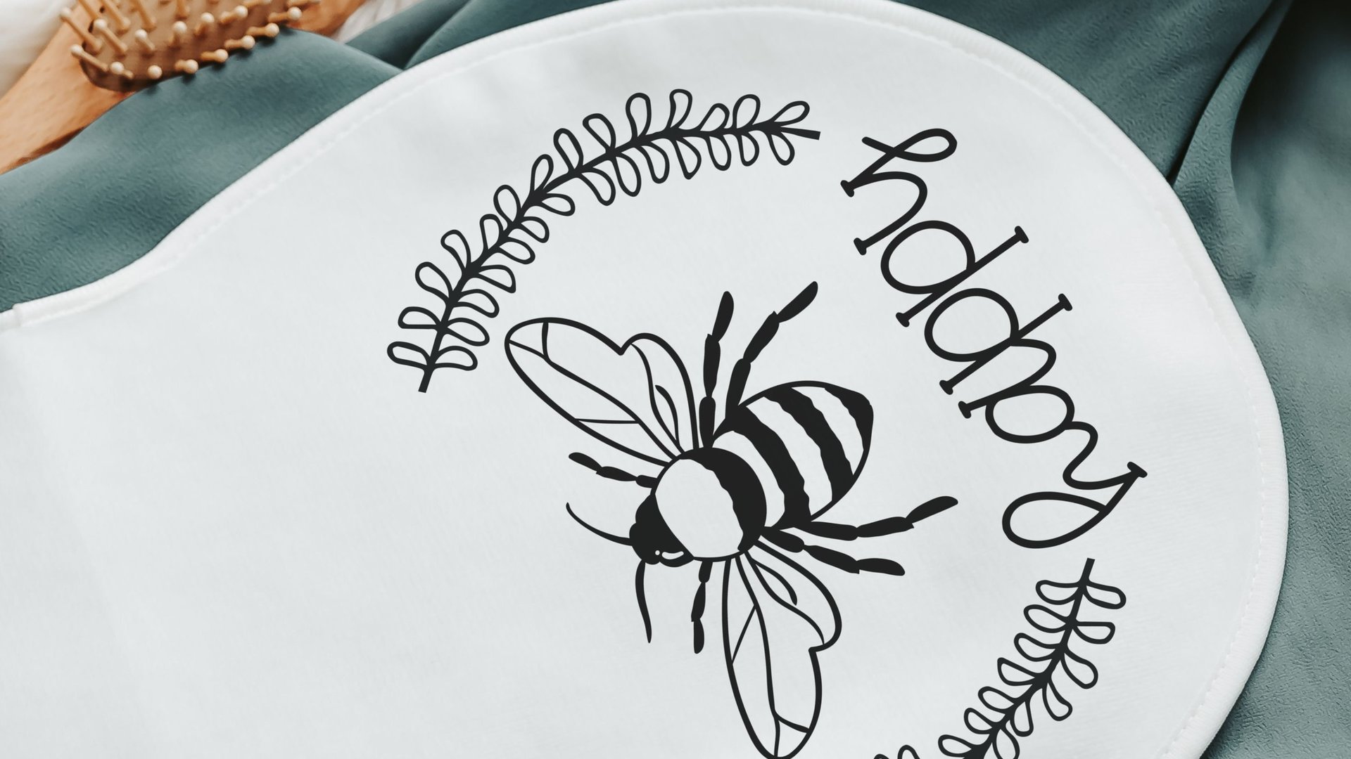 bee happy cute baby clothes, honey bee baby shower gift, gender neutral coming home outfit, unisex baby gift, Christmas gifts for infants