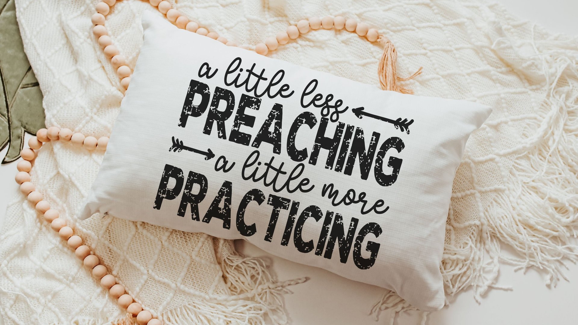 inspirational Christian lumbar throw pillows for couch religious decorative pillows for sofa, Bible study accessories, best gifts for her