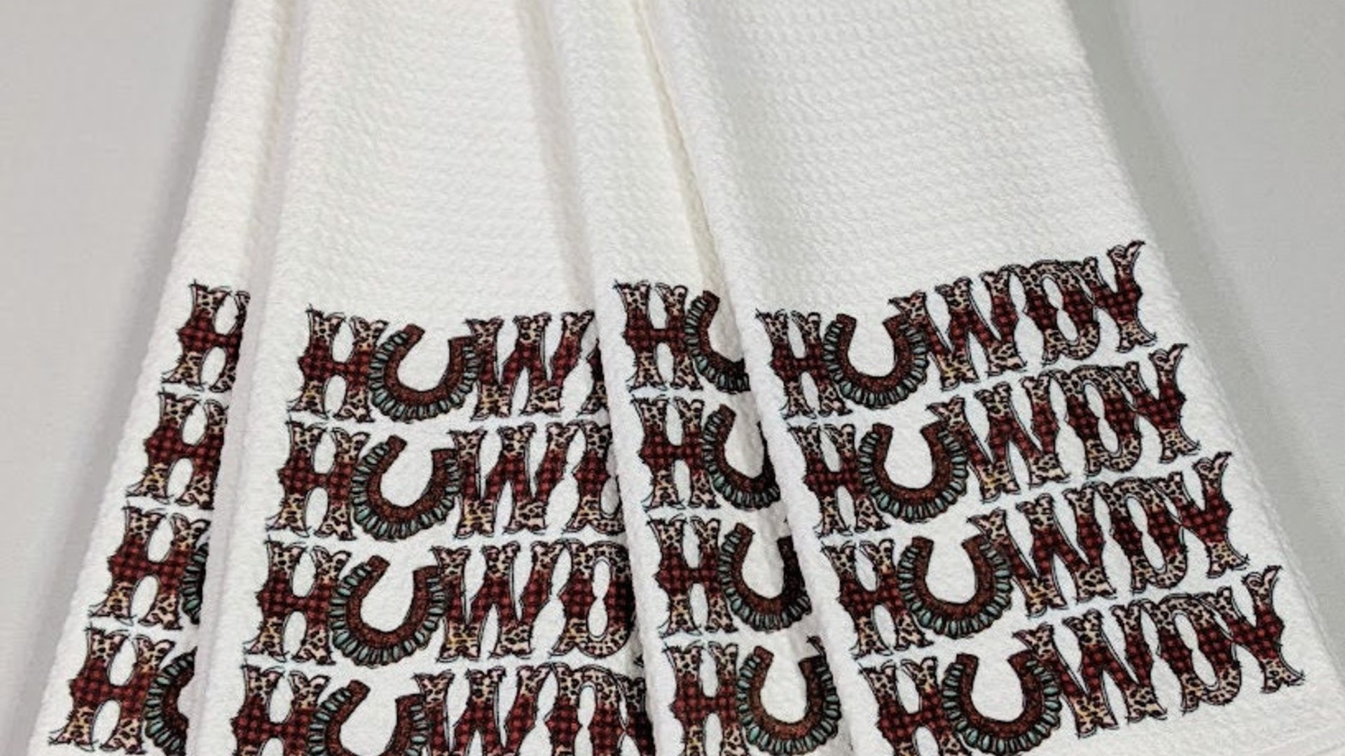 howdy Christmas throw pillow for sofa, western Christmas decor for home, country Christmas kitchen towels, trendy Christmas hostess gifts