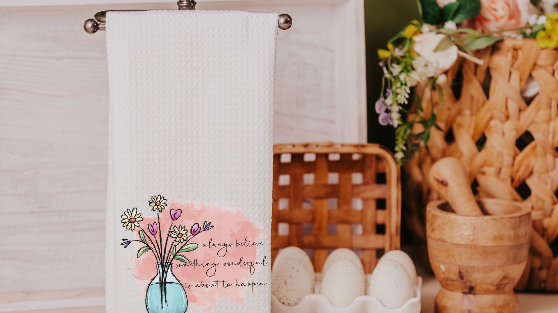 always believe something wonderful is about to happen inspirational throw pillows for kids room, college dorm decor for girls, whimsical