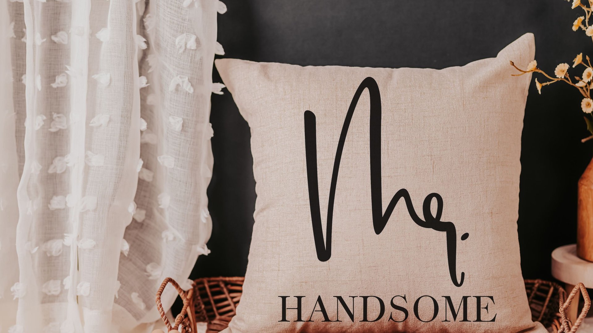 mr and mrs pillows for bed, unique wedding gifts for couple, romantic throw pillow set of two, newlywed stuff, his and hers gifts, bride and