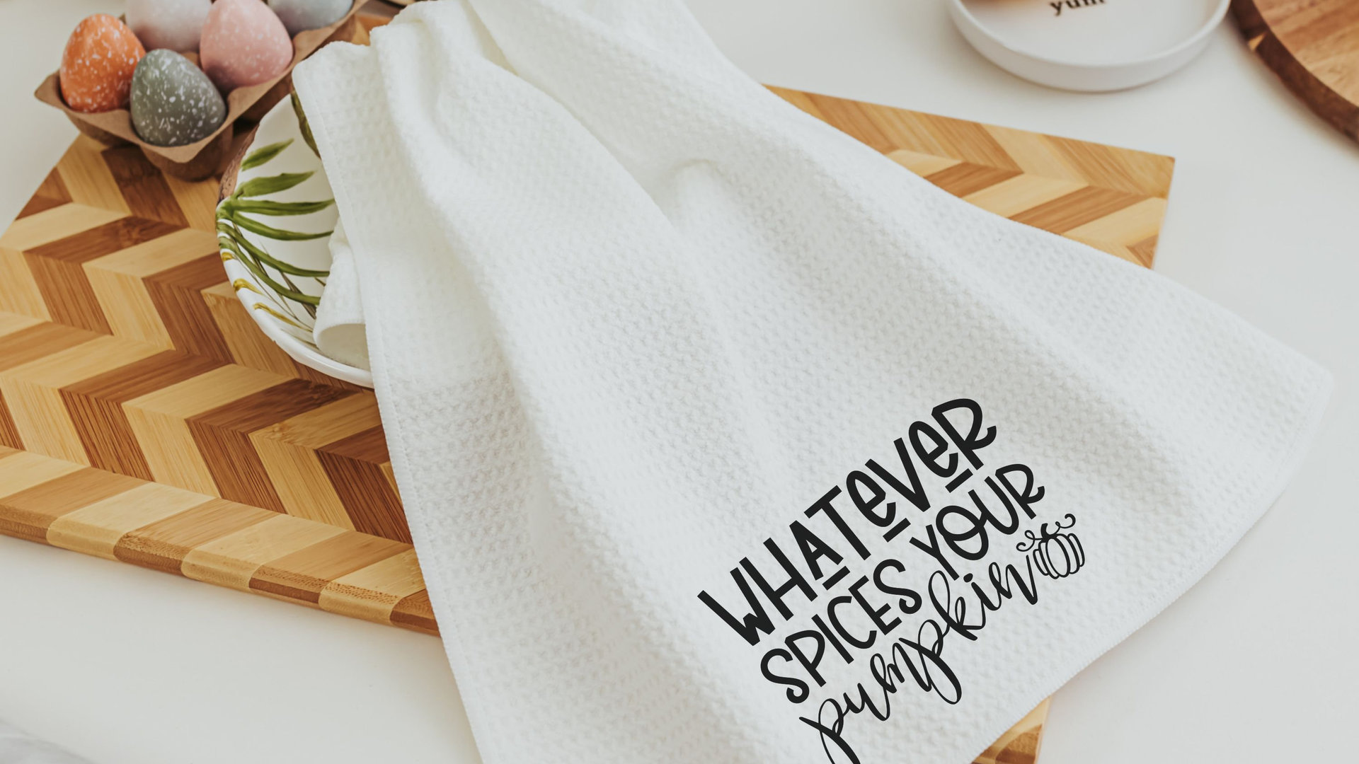 Whatever spices your pumpkin towels