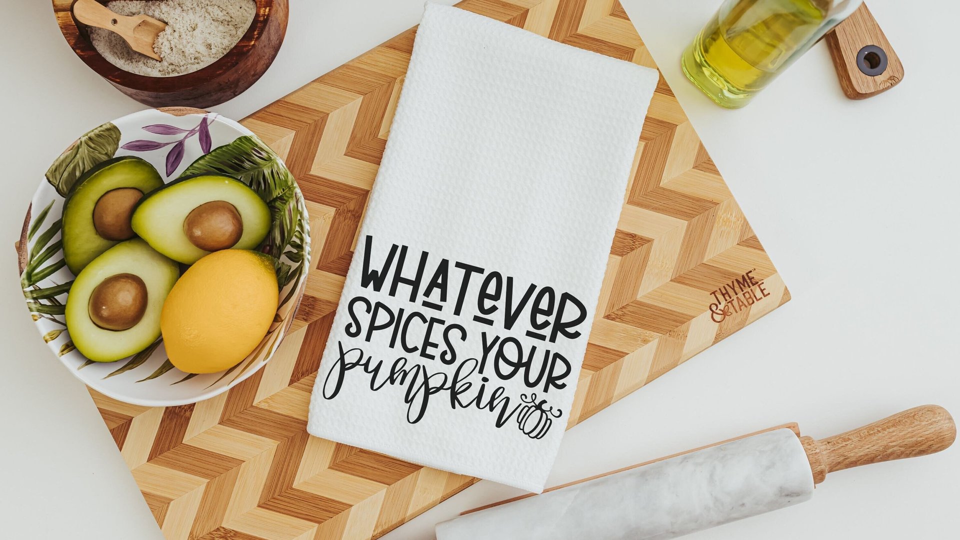 Whatever spices your pumpkin towels