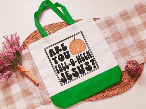 Are you falloween Jesus Halloween tote bag