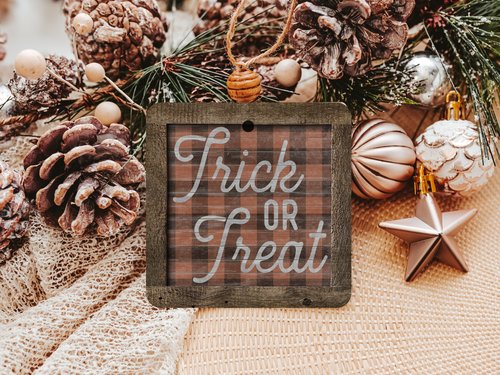 CapableByDesign trick or treat ornament