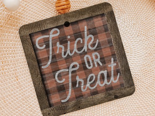 CapableByDesign trick or treat ornament