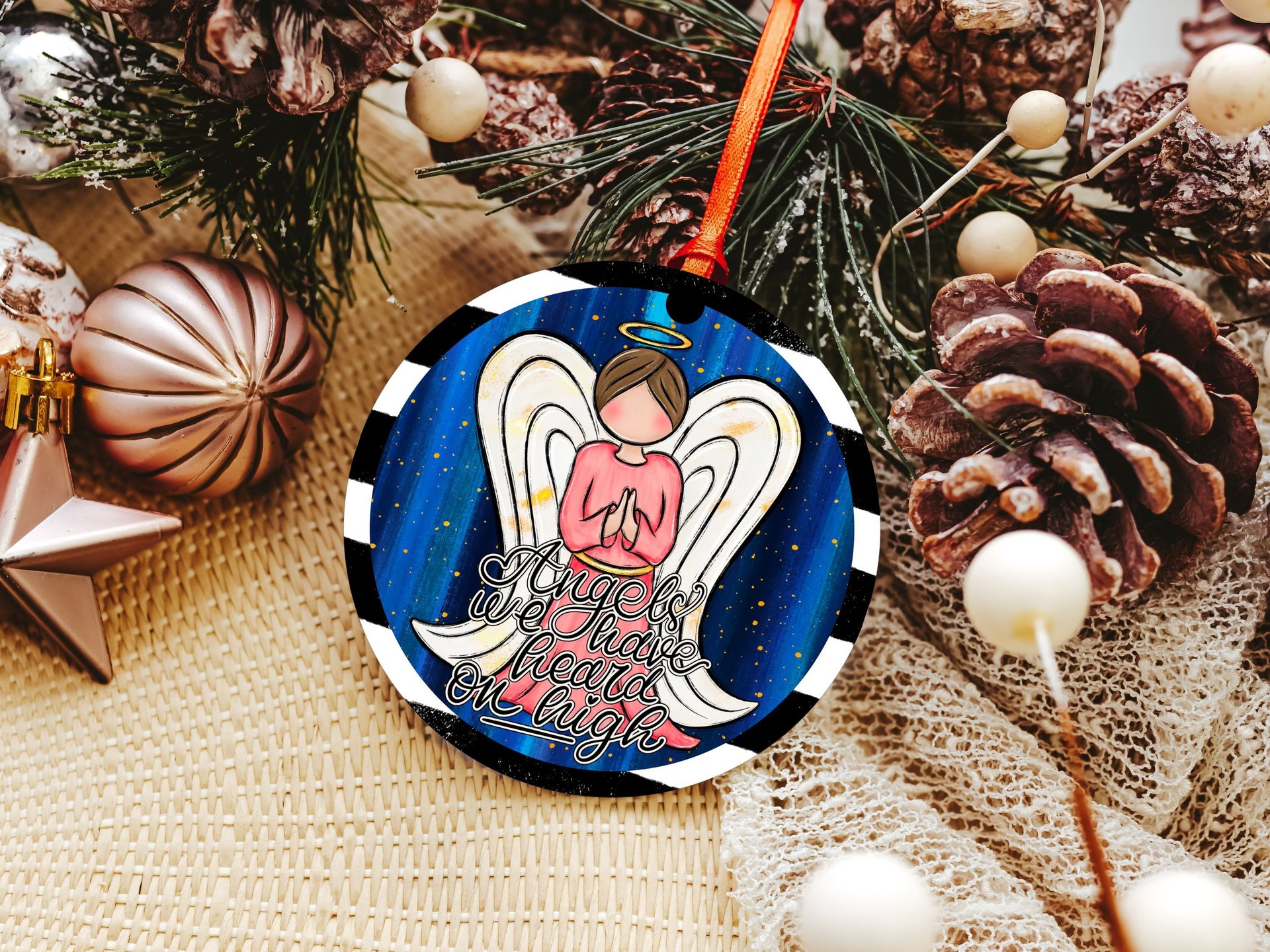 angels we have heard Christmas ornament gift best sellers, religious Christmas gifts for kids, Christian Christmas stocking stuffers for