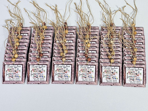 Personalized City and State Christmas Ornament, 3.14in
