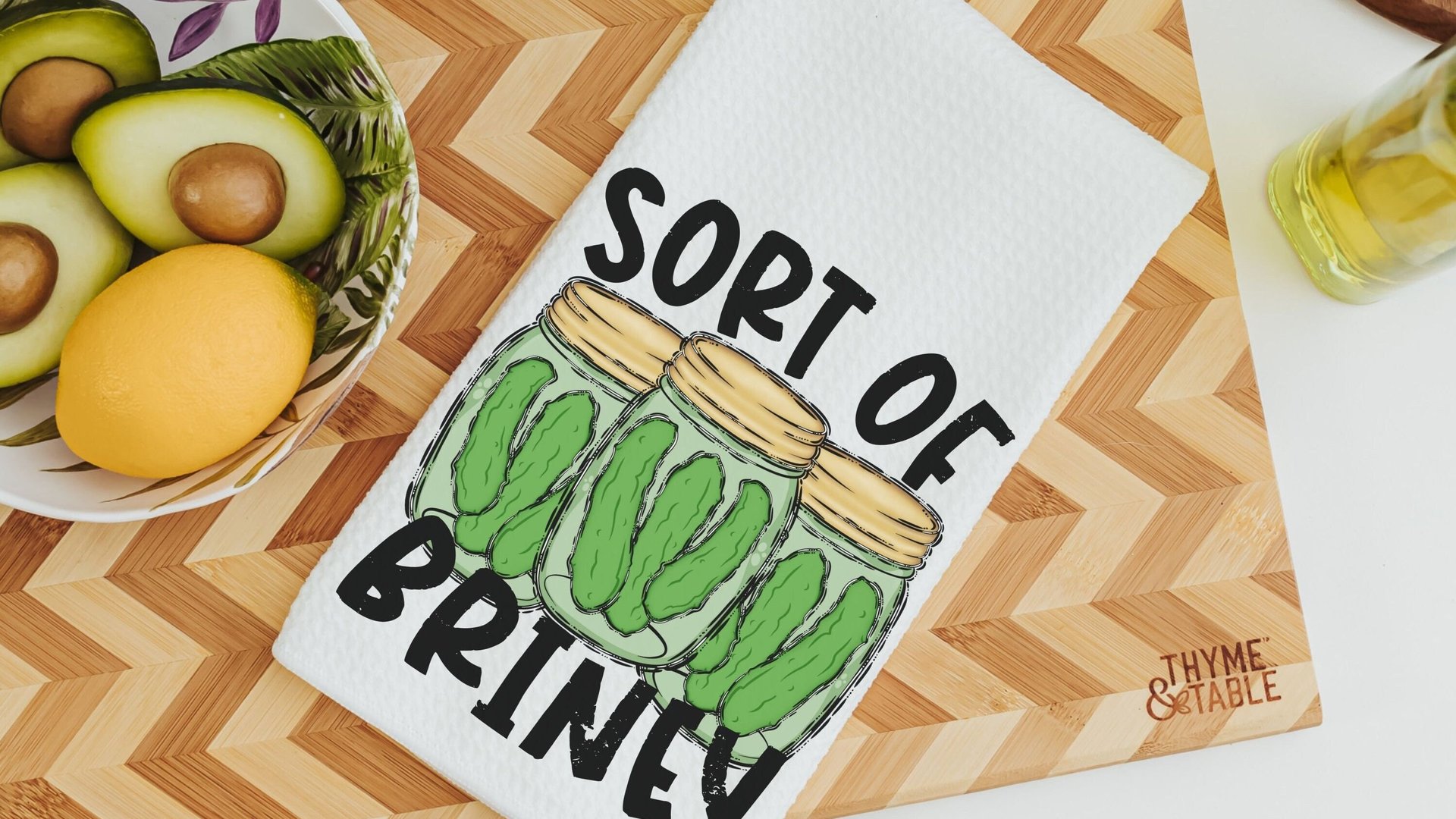 pickle towel, pickle lover gift, bathroom hand towels funny kitchen towel cute kitchen decor, pickle gifts for women, best gifts for new