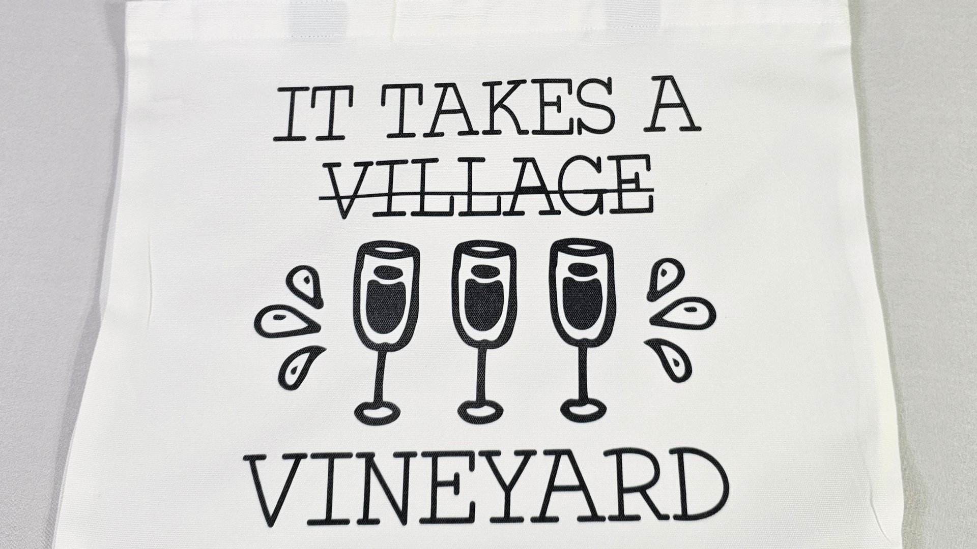 funny tote bag for women, wine gifts for Mom, reusable shopping bag, wine birthday gifts for best friend, vineyard bridal shower favors for