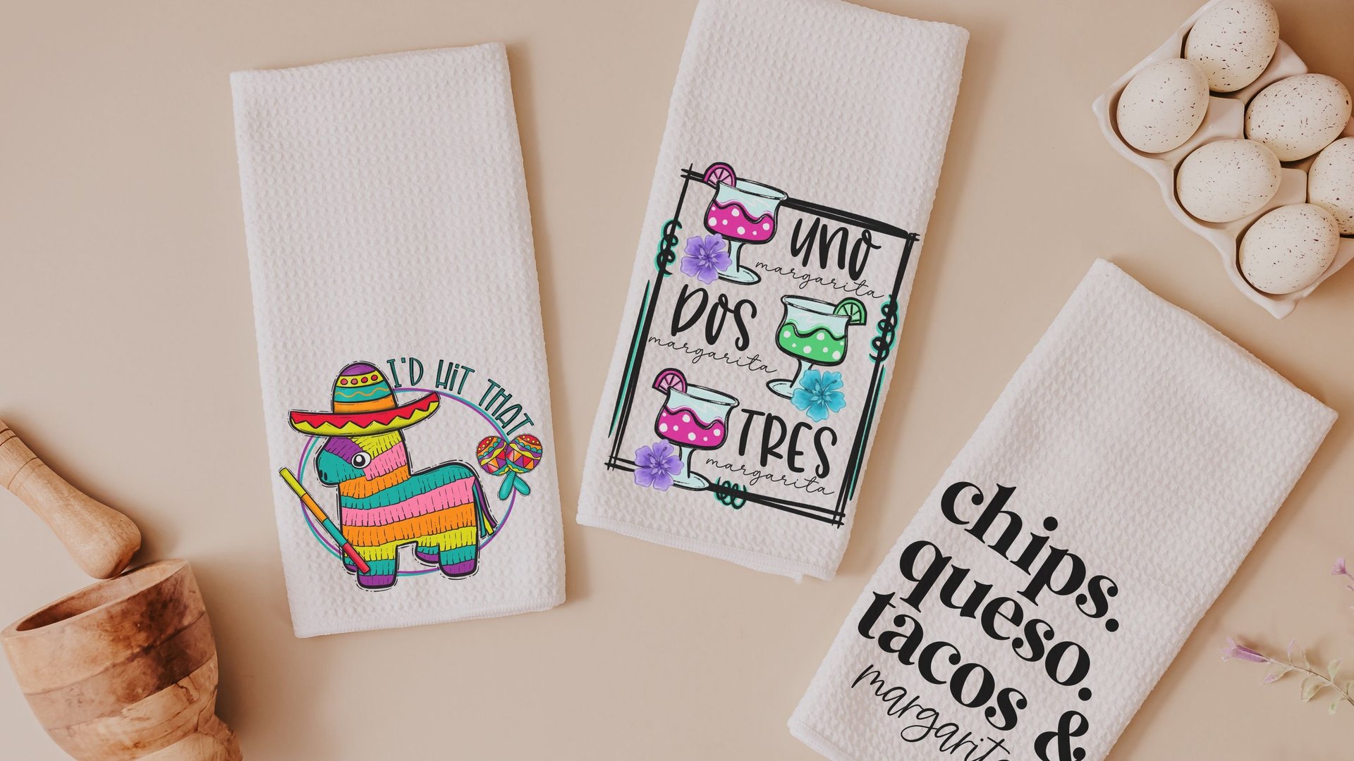 i'd hit that funny kitchen towels, foodie gift, margarita kitchen hand towels, fiesta kitchen decor, fiesta bachelorette party gifts, cinco
