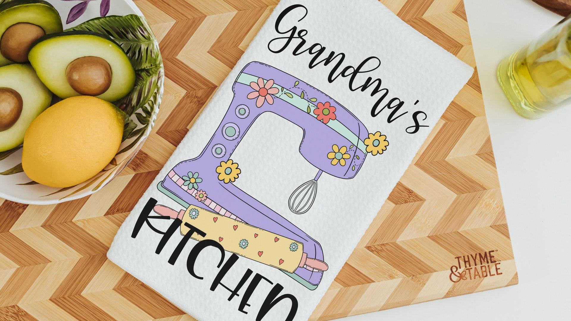 personalized moms kitchen towel for cooking party favors, custom name hand towel for gifting, baker gifts for her, home decor gift for women