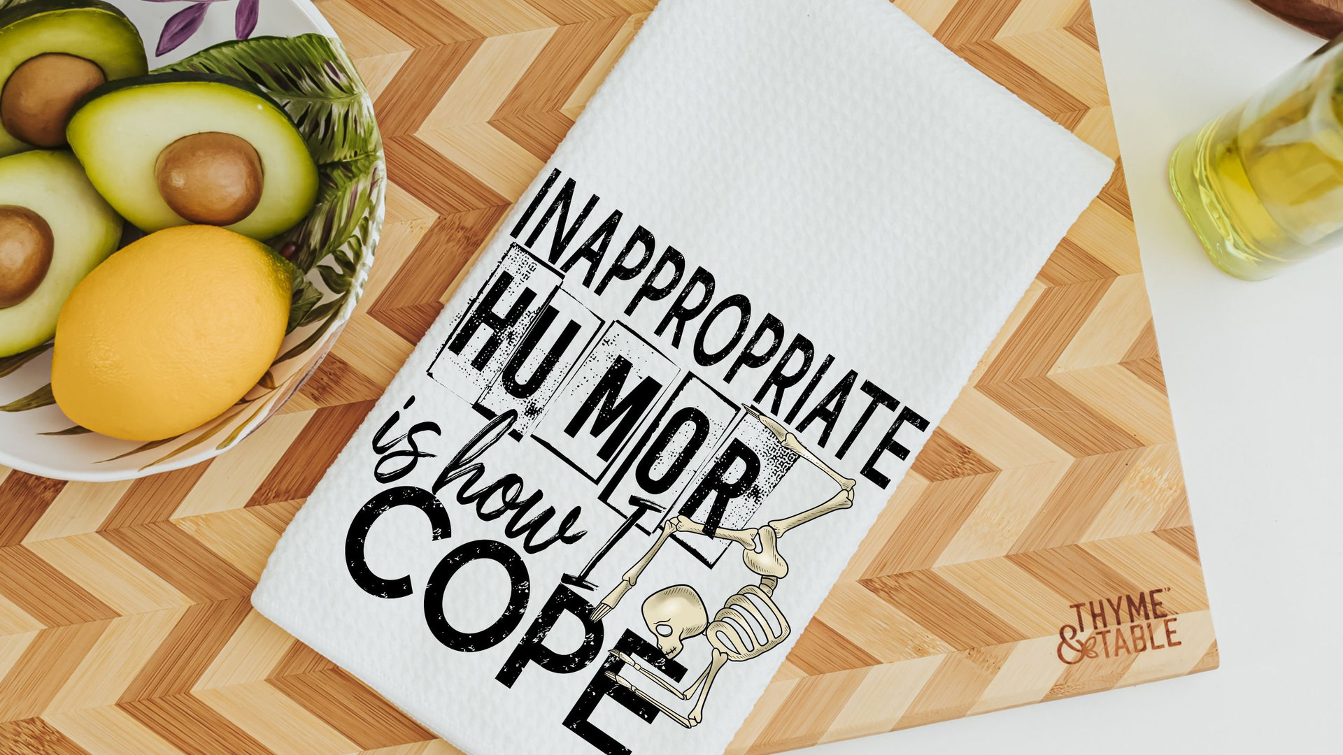 inappropriate kitchen towels funny kitchen decor, dark humor gag gifts for men, sassy kitchen dish towels, sarcastic gifts for friends, best