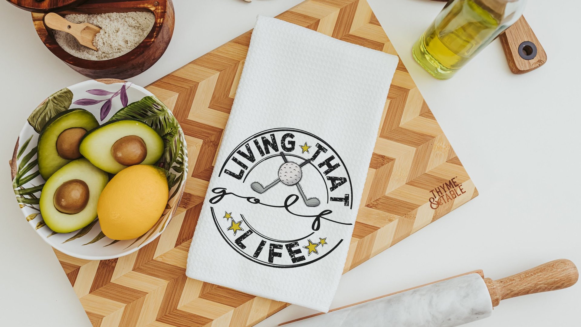 golf life golf towels for Dad, father in law fathers day gift for step dad, funny golf gifts for men, vacation home decor, golfer gifts for