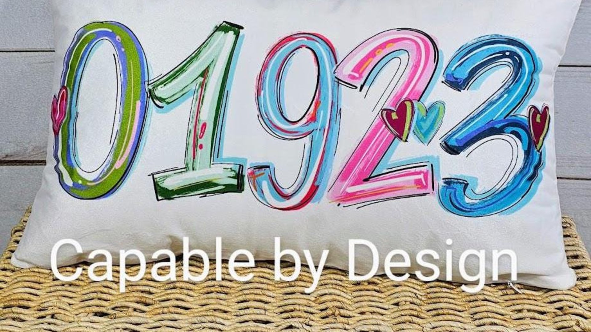 custom zip code lumbar pillow for bed, colorful throw pillow dorm decor for college girls, moving away gift for best friend, college dorm