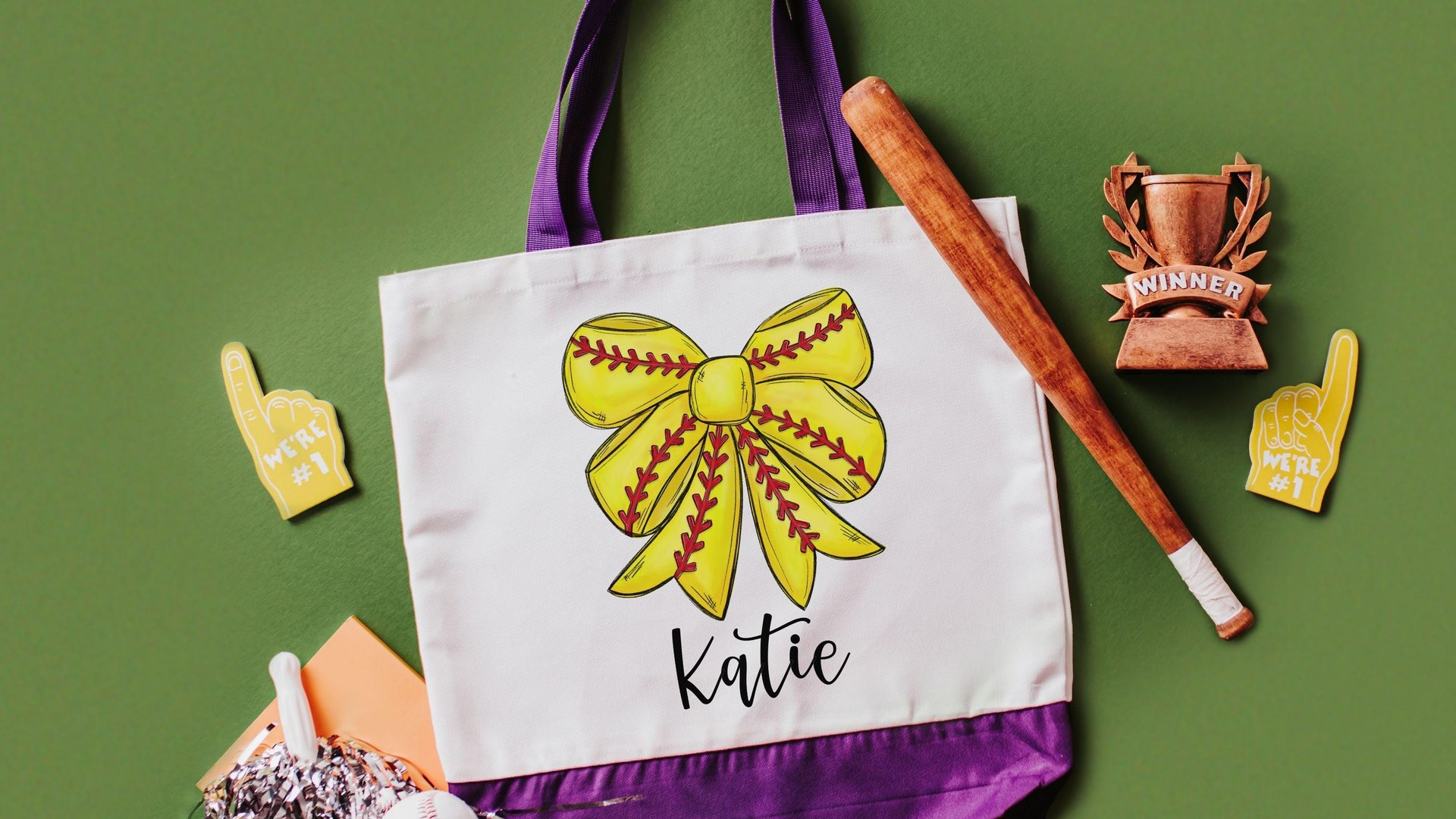 personalized softball coquette tote bag best seller, softball mom gifts, softball coach tote bag with name, softball senior night gifts