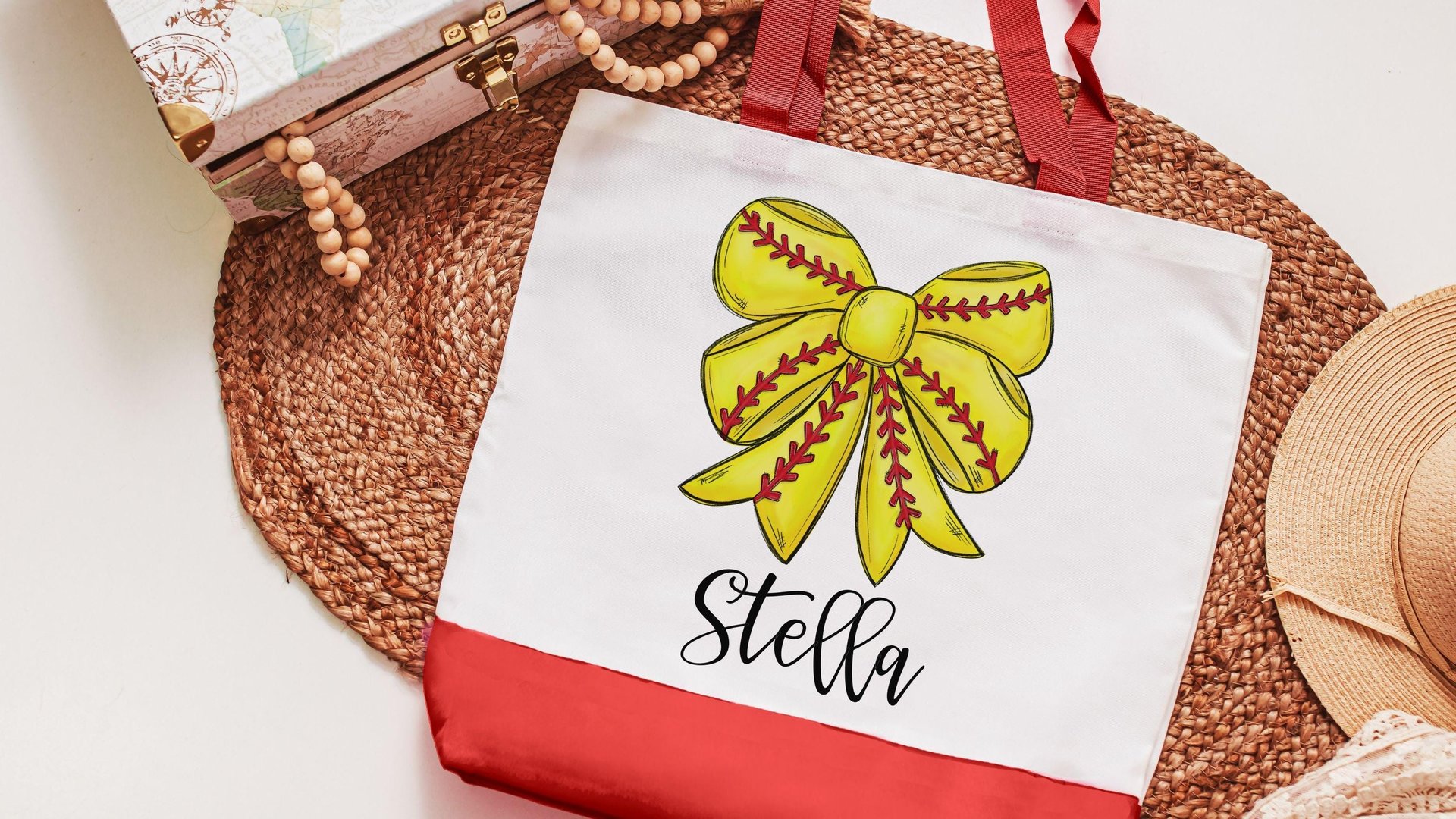 personalized softball coquette tote bag best seller, softball mom gifts, softball coach tote bag with name, softball senior night gifts