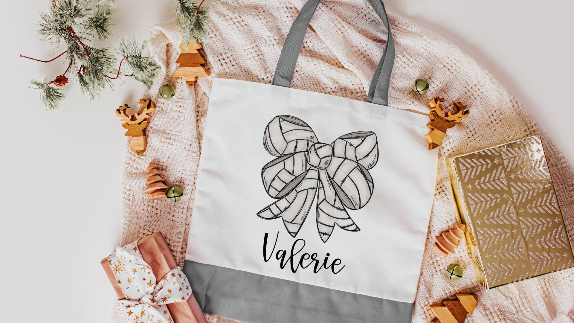 personalized volleyball tote bag with name, 2026 high school graduation gifts for daughter, 2026 volleyball senior night gifts for girls