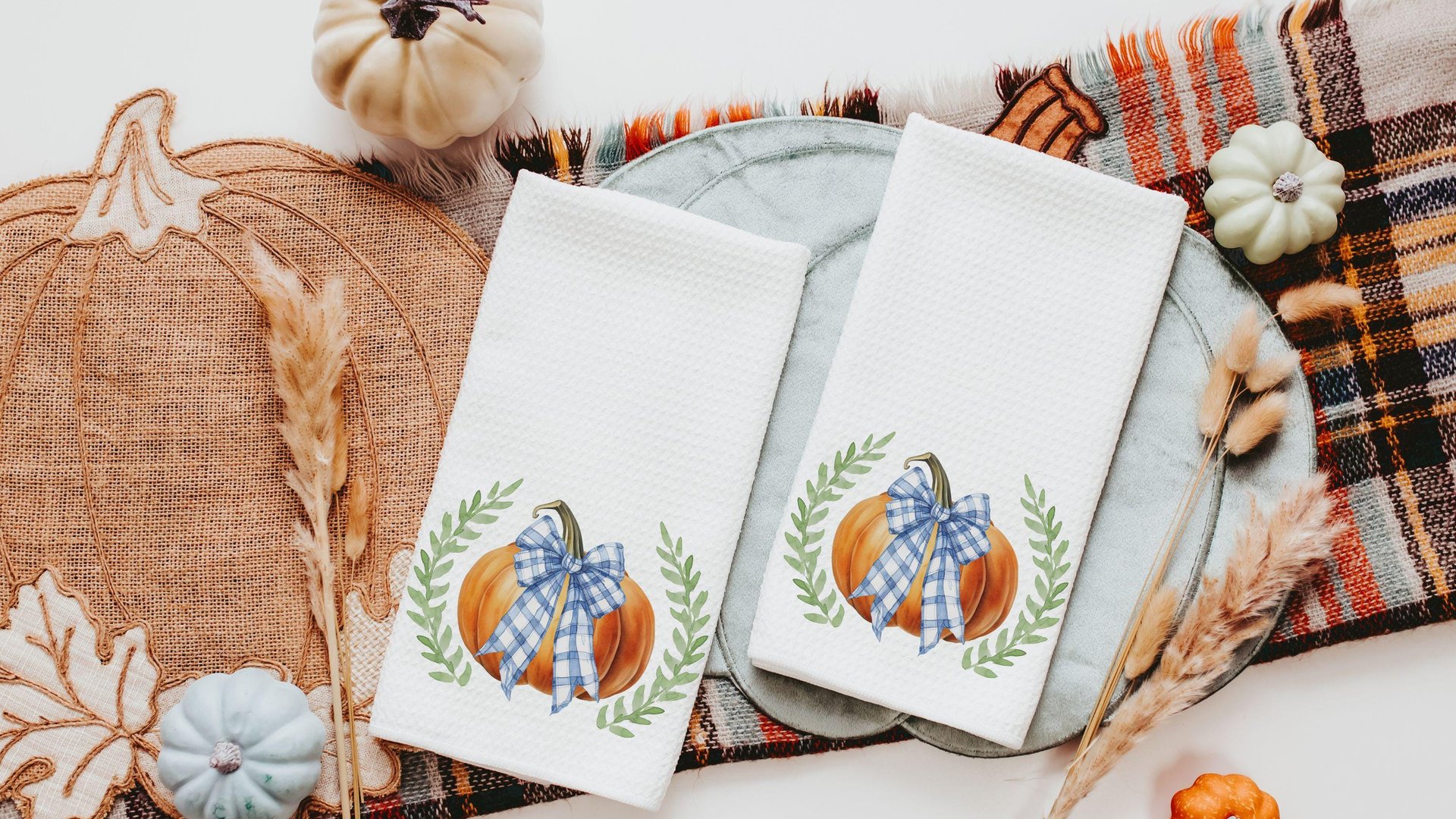 rustic pumpkin lumbar pillow for bed, Thanksgiving hostess gifts for women, farmhouse pumpkin decor for home, October birthday gifts for her