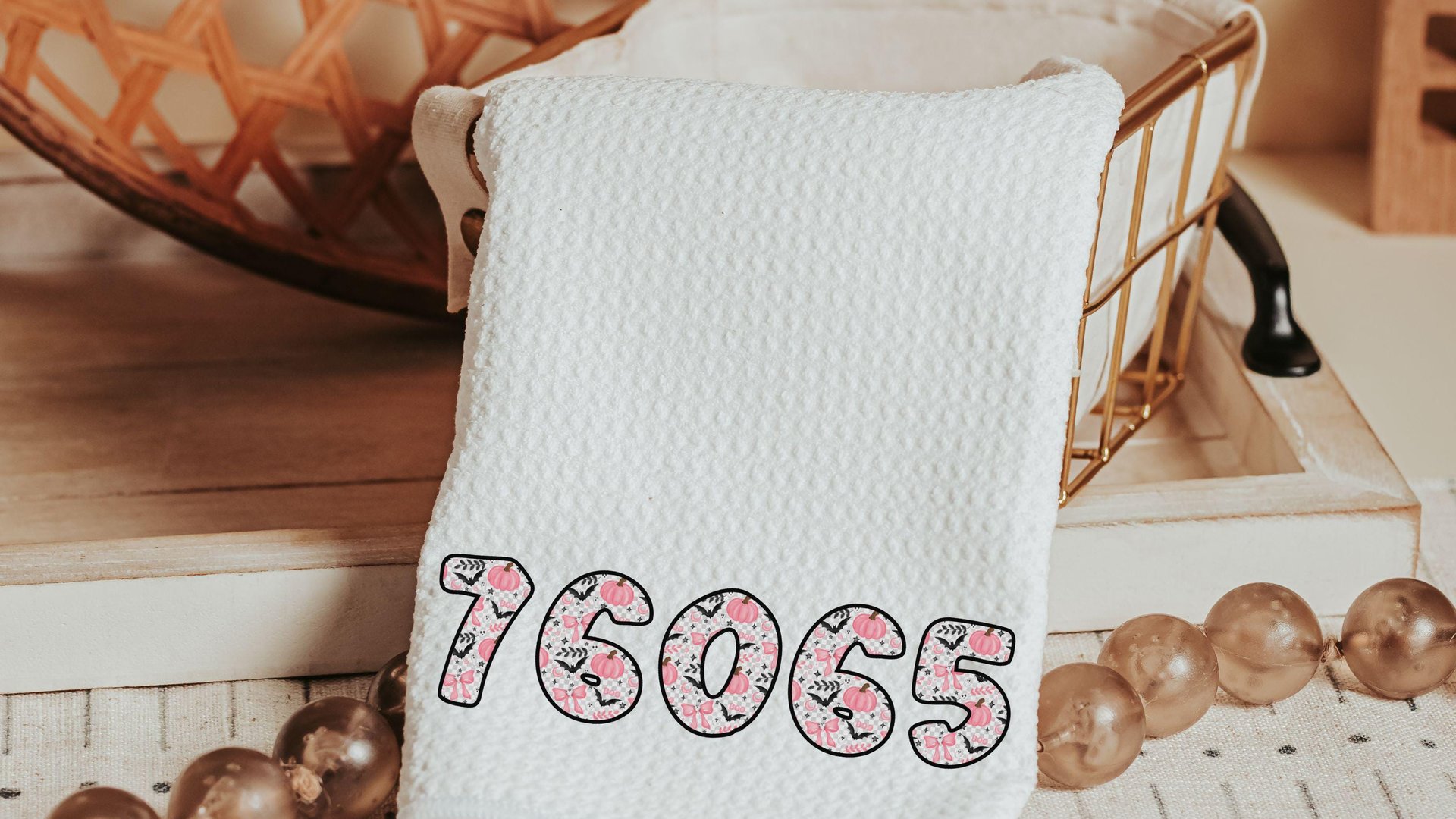 custom zip code pillow 12x20, personalized pastel Halloween lumbar pillow cover, cute Halloween gifts for adults, pink pumpkin lumbar throw