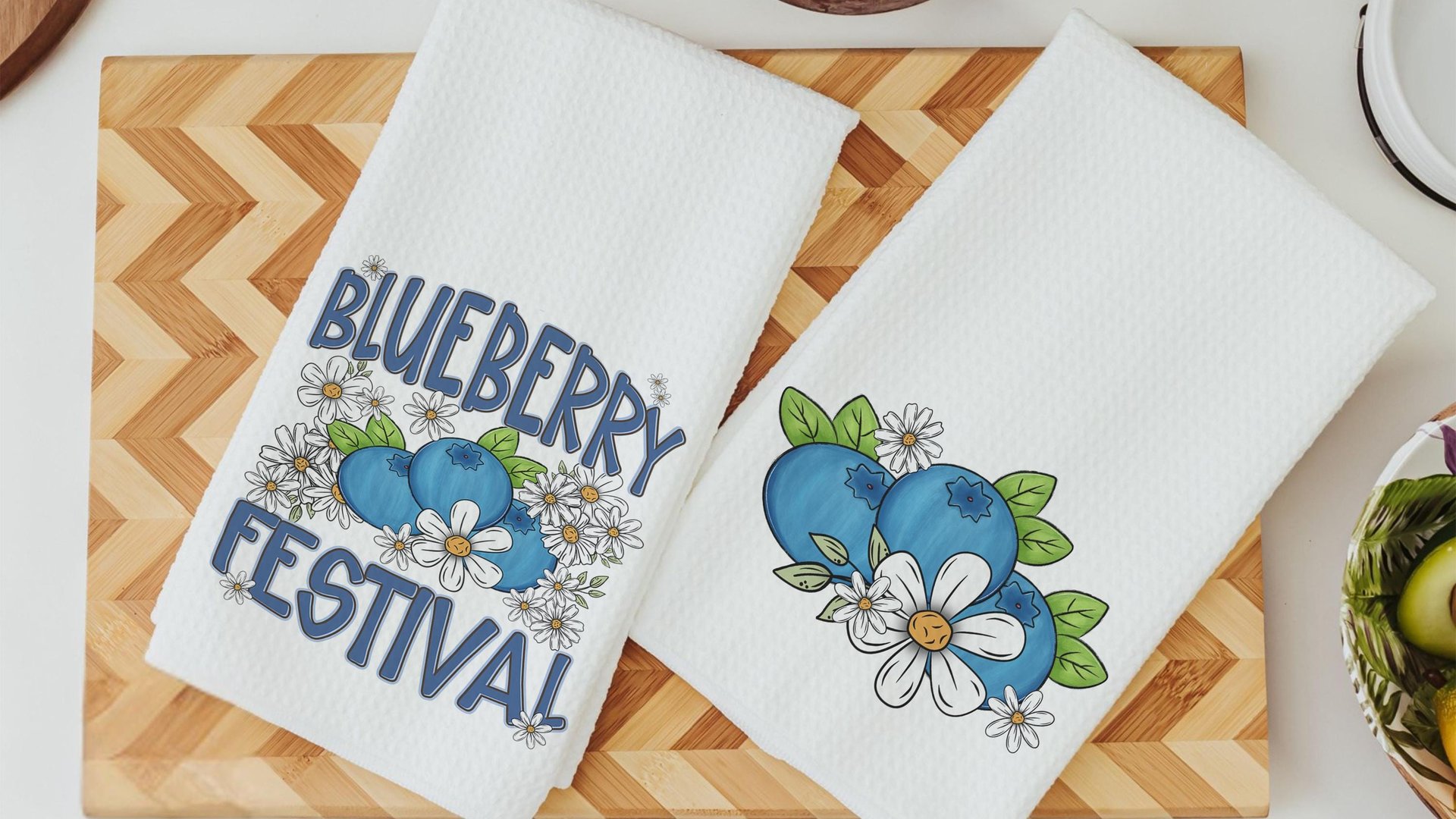 blueberry festival blueberry kitchen towel for summer hand towels for bathroom, Maine blueberries fruit kitchen decor, Florida blueberry