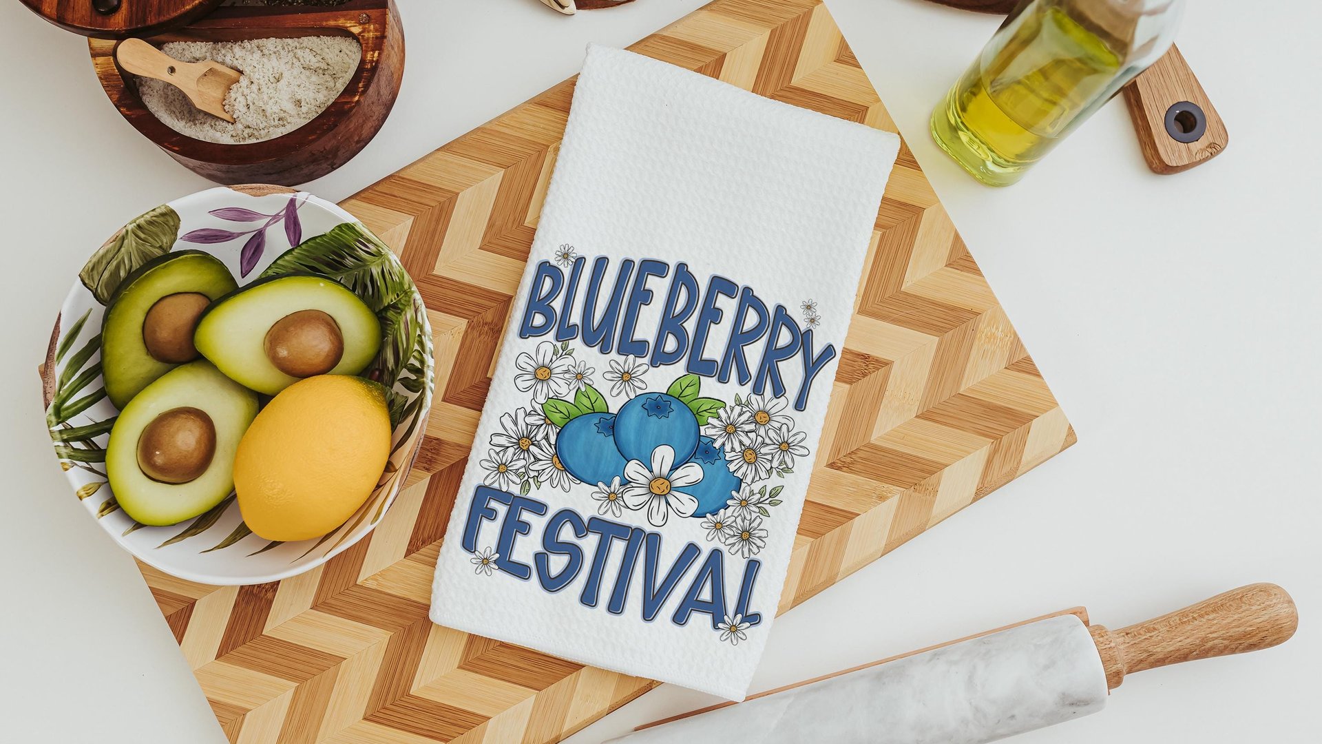 blueberry festival blueberry kitchen towel for summer hand towels for bathroom, Maine blueberries fruit kitchen decor, Florida blueberry