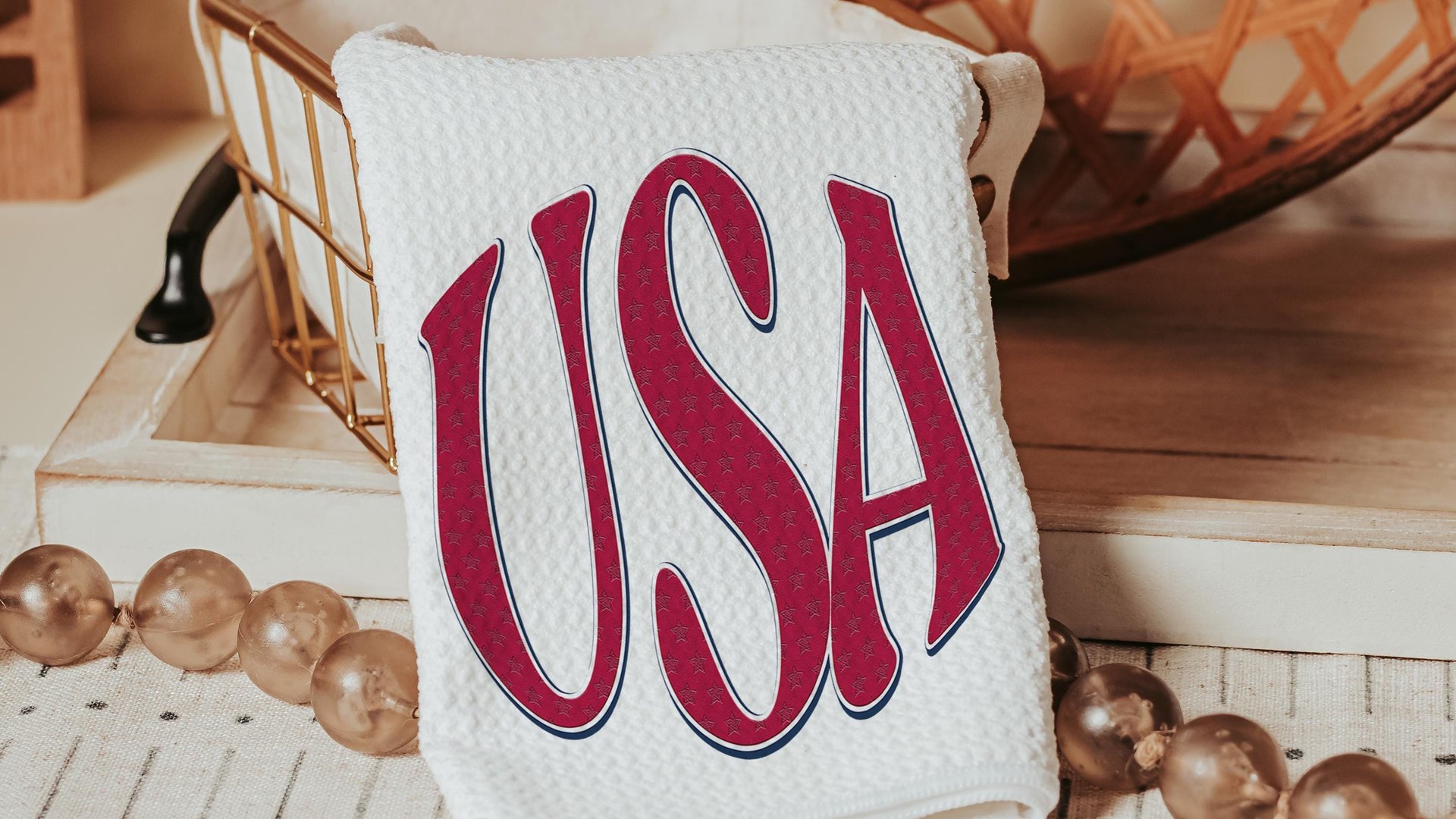 home grown cherry vibes throw pillows for porch swing, USA kitchen towel for Mom, 4th of July Americana pillow covers 18x18, patriotic gifts