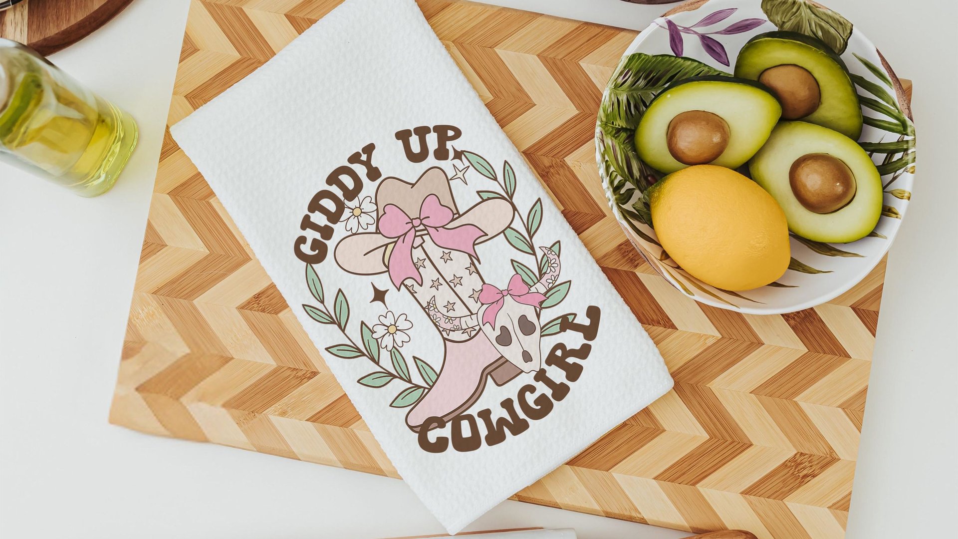 cowgirl coquette throw pillows for bed light pink western nursery decor girl, country girl kitchen towels for friends, cute Christmas gifts