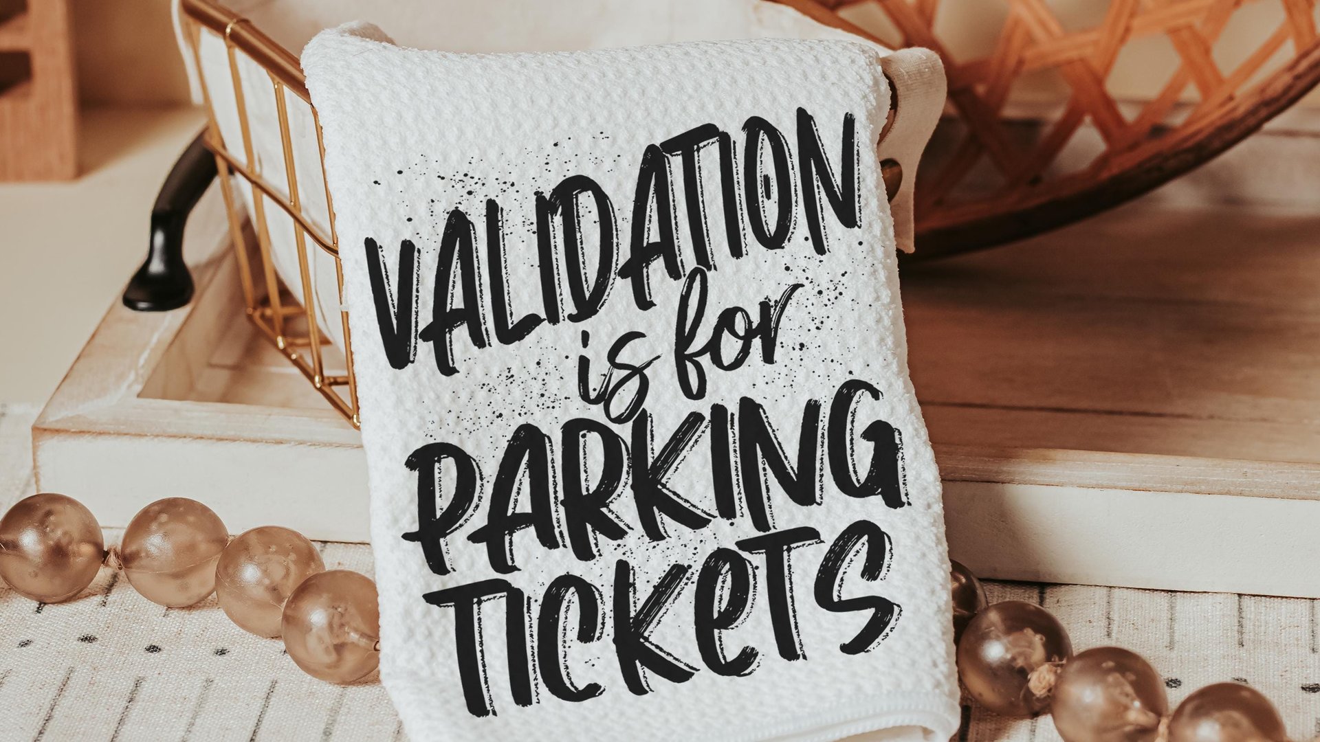 validation is for parking tickets sassy throw pillows for couch funny kitchen towels for friends, mental health gifts for boss, sarcastic