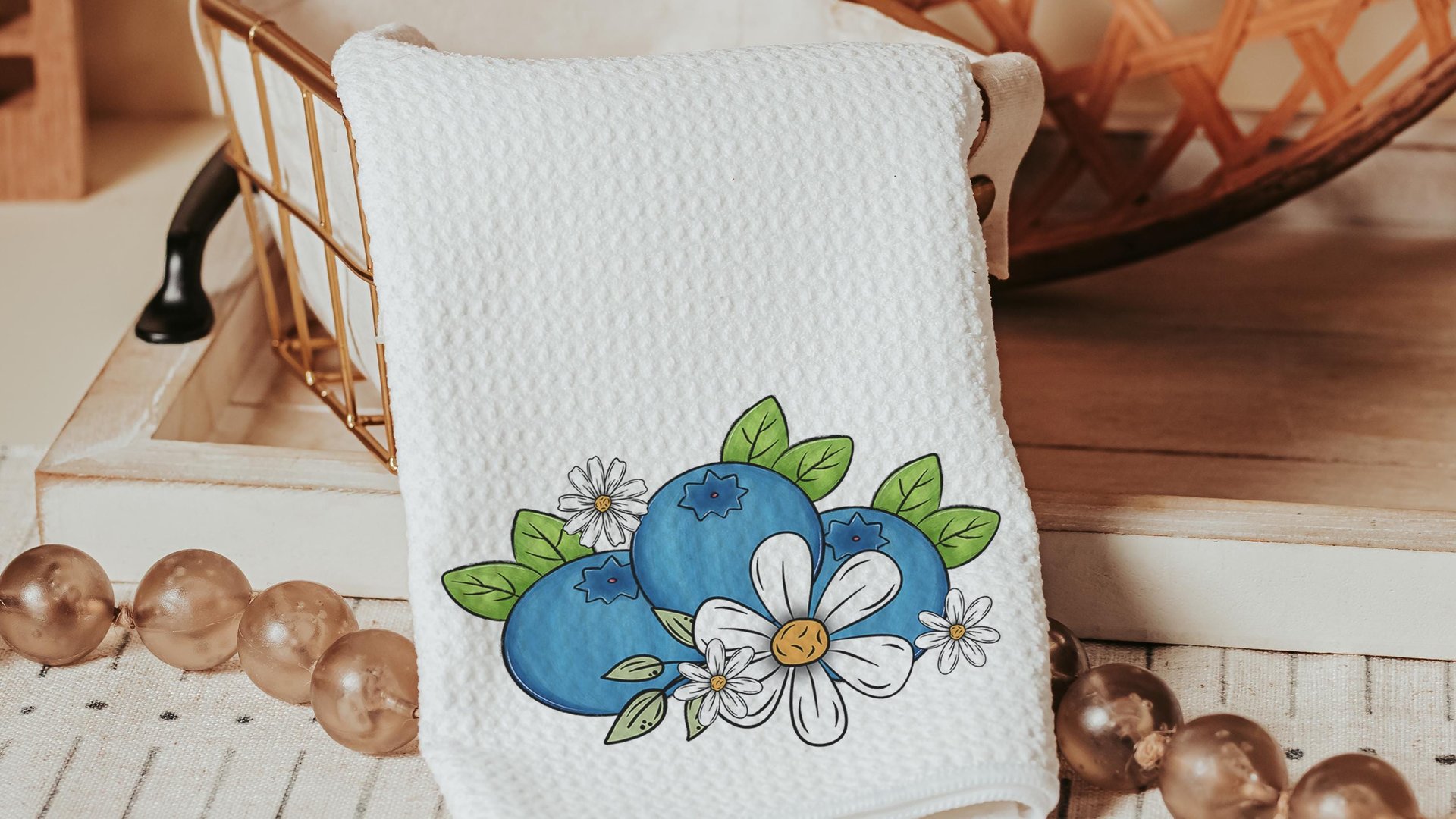 blueberry festival blueberry kitchen towel for summer hand towels for bathroom, Maine blueberries fruit kitchen decor, Florida blueberry