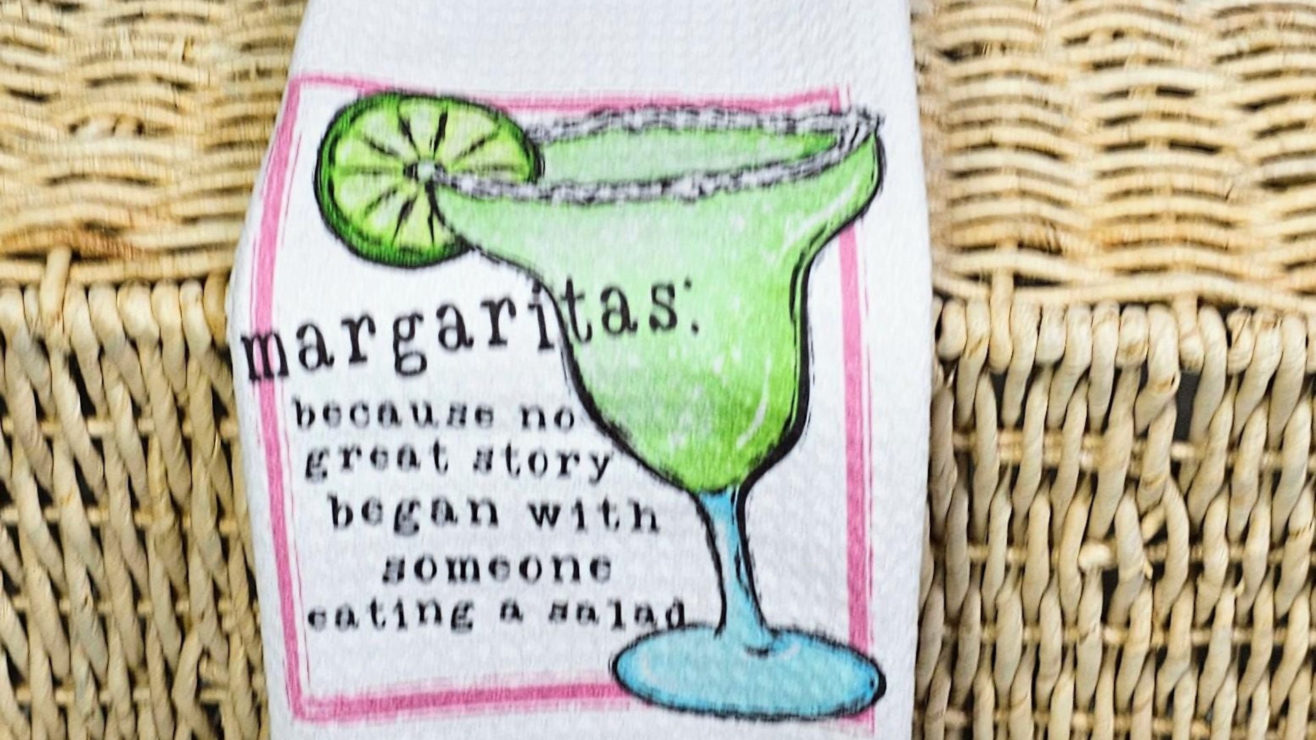 funny kitchen towels, pina colada bar towels, alcohol gifts for women, margarita bar decor, best friend birthday gifts for her, secret Santa