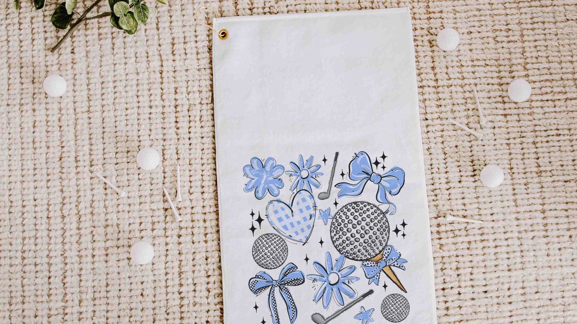 golf coquette golf towels for her, maroon school spirit accessories, cute golf gifts for ladies for golf bags, golf stocking stuffers for