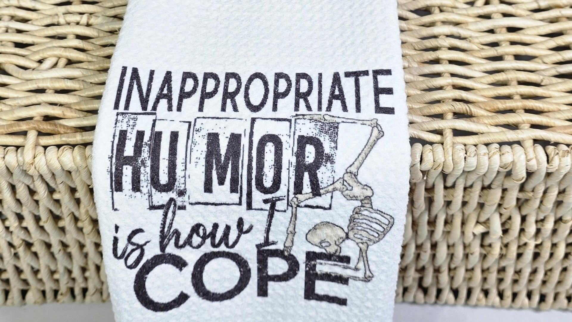 inappropriate kitchen towels funny kitchen decor, dark humor gag gifts for men, sassy kitchen dish towels, sarcastic gifts for friends, best