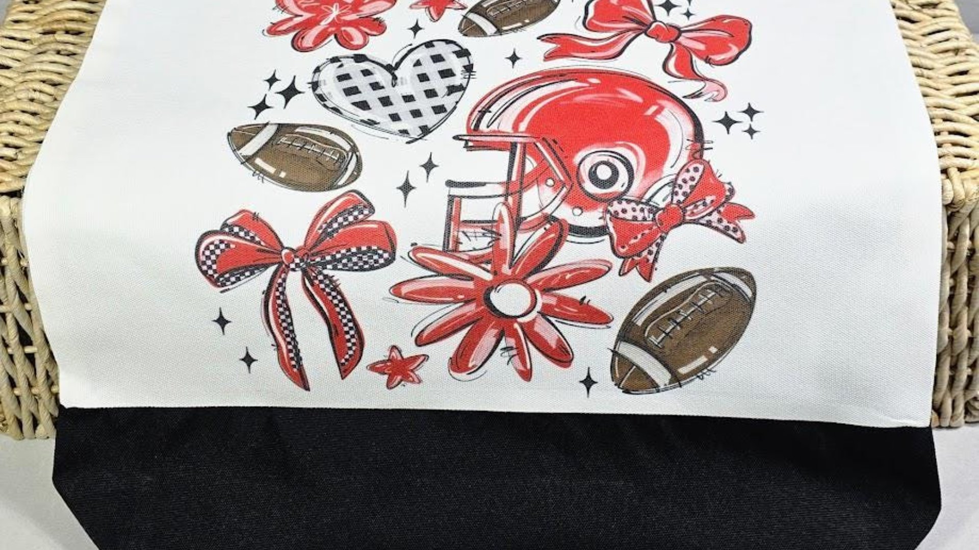 football coquette tote bag for girls, yellow school spirit bag for teenage girl, football cheer gifts for seniors, cheerleader tote for gift