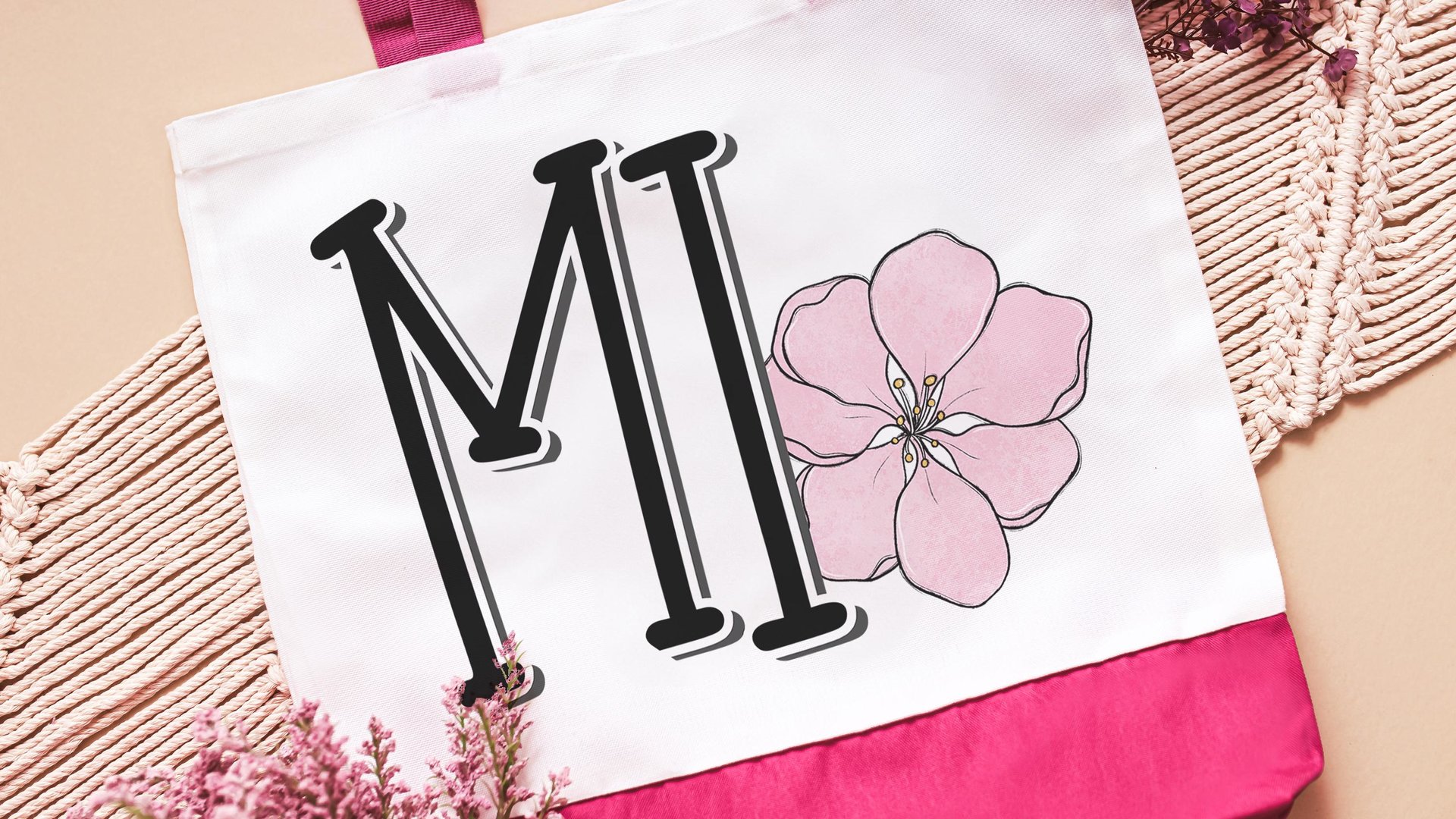 TX eclectic cute Texas tote bag for plant lovers, Texas Christmas gifts for gardeners, Texas state flower bluebonnet bag for gift, new