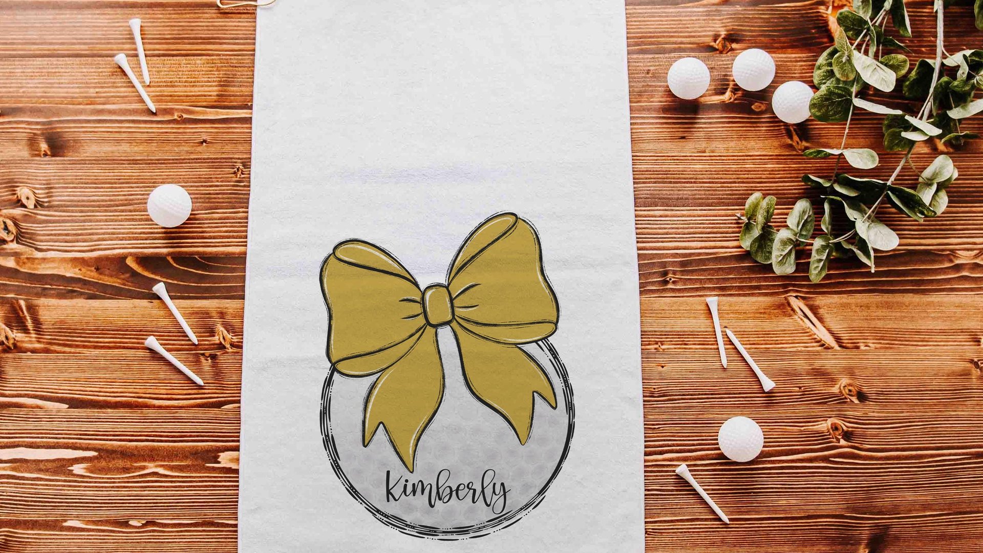 cute golf ball towel personalized girly golf towels for golf bags, gold school spirit items, golf stocking stuffers for women, golf mom era