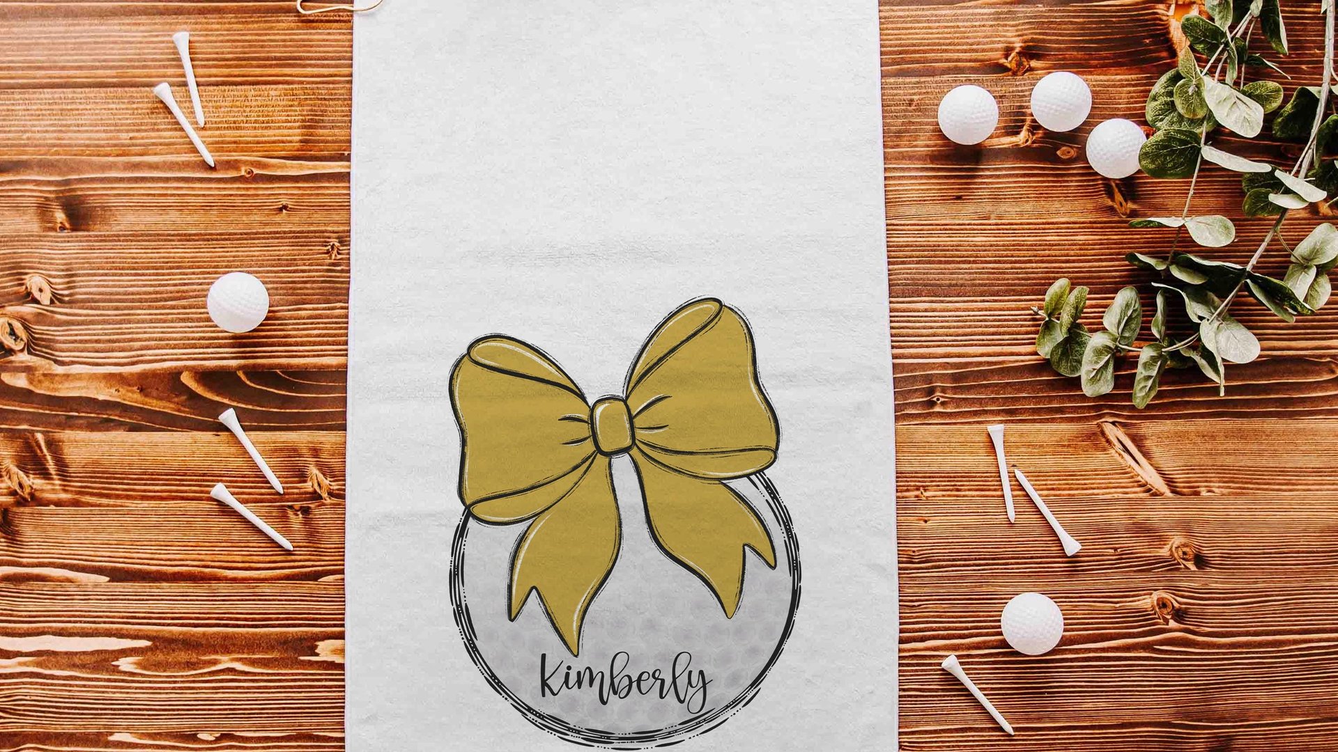cute golf ball towel personalized girly golf towels for golf bags, gold school spirit items, golf stocking stuffers for women, golf mom era