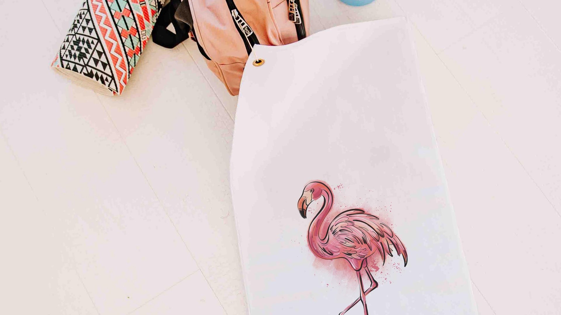 flamingo golf towel for women, beachy golf girls trip gifts for friends, golfing gear, summer golf gifts for ladies, cute golf accessories