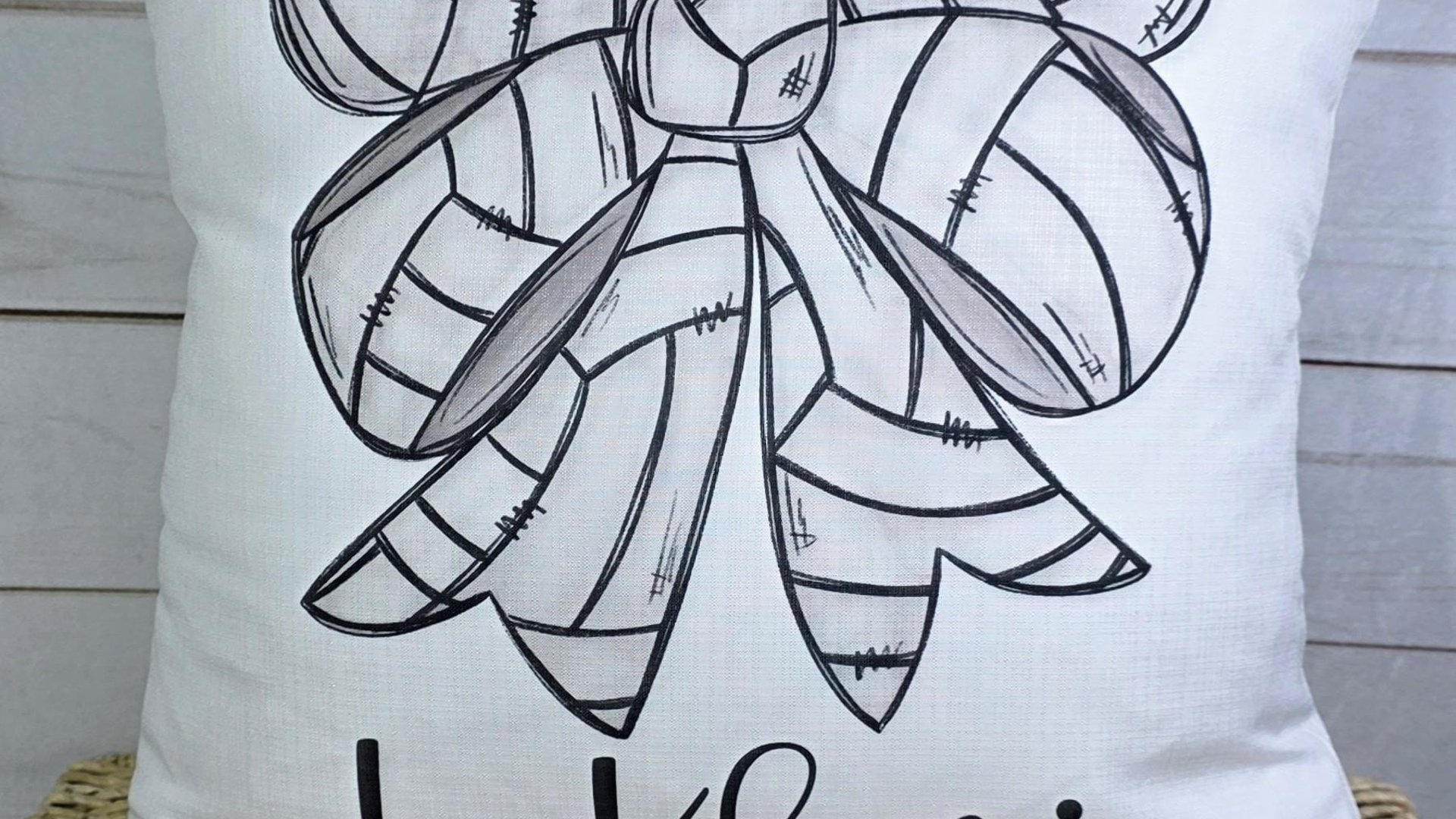 personalized volleyball coquette volleyball throw pillow for dorm, cute volleyball senior gifts for girls, volleyball coach gifts for women