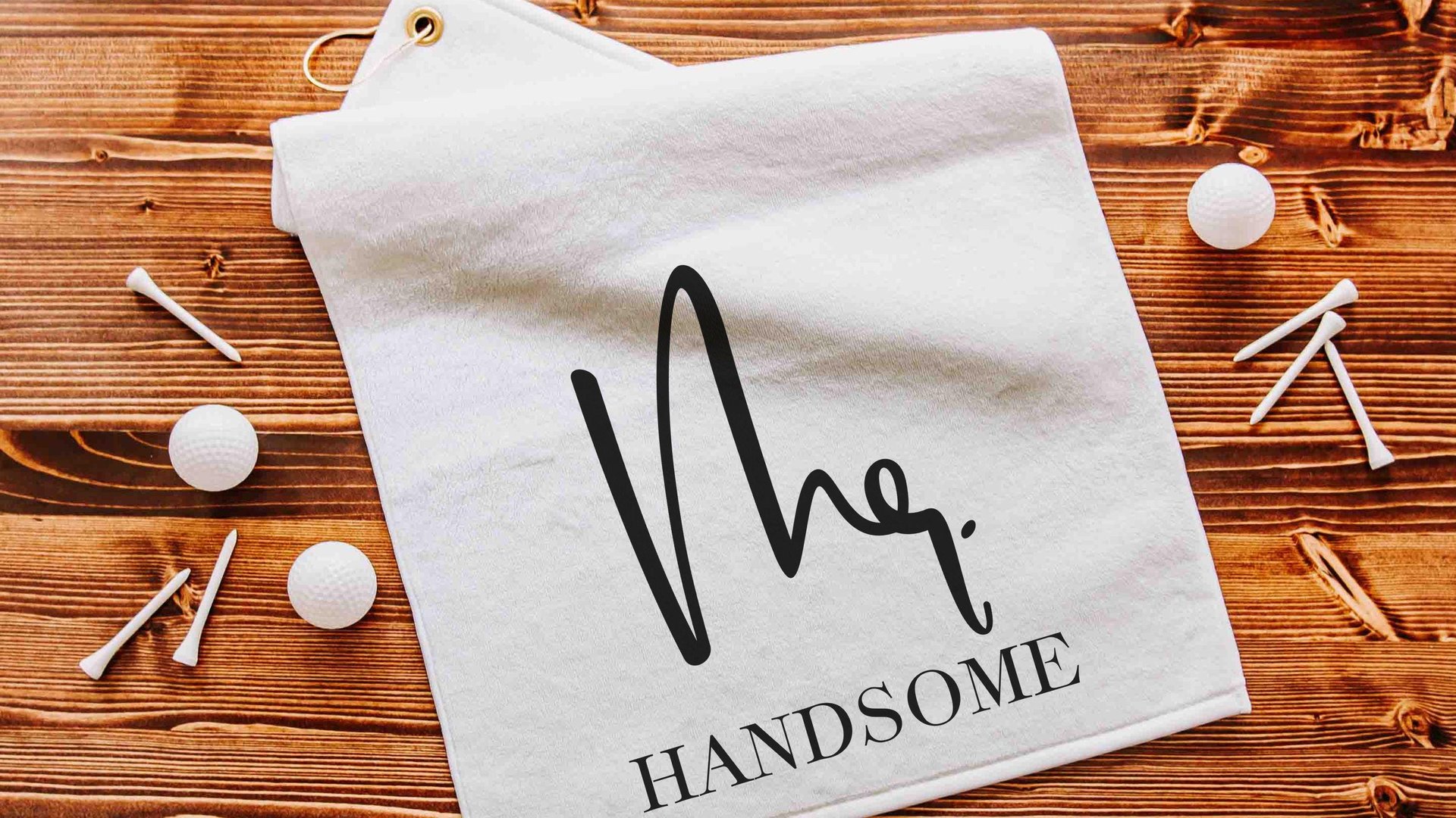 his and hers golf towels mr and mrs gifts, newlywed gifts golf wedding gifts for couple, golf bag accessories for women, bride and groom