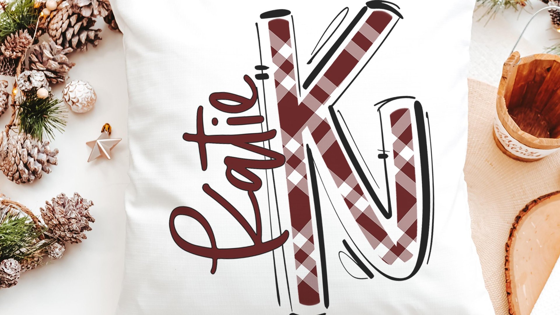 personalized name throw pillow little girl bed decor, Columbia blue initial pillows for girls, Carolina blue decor, secret Santa gifts for