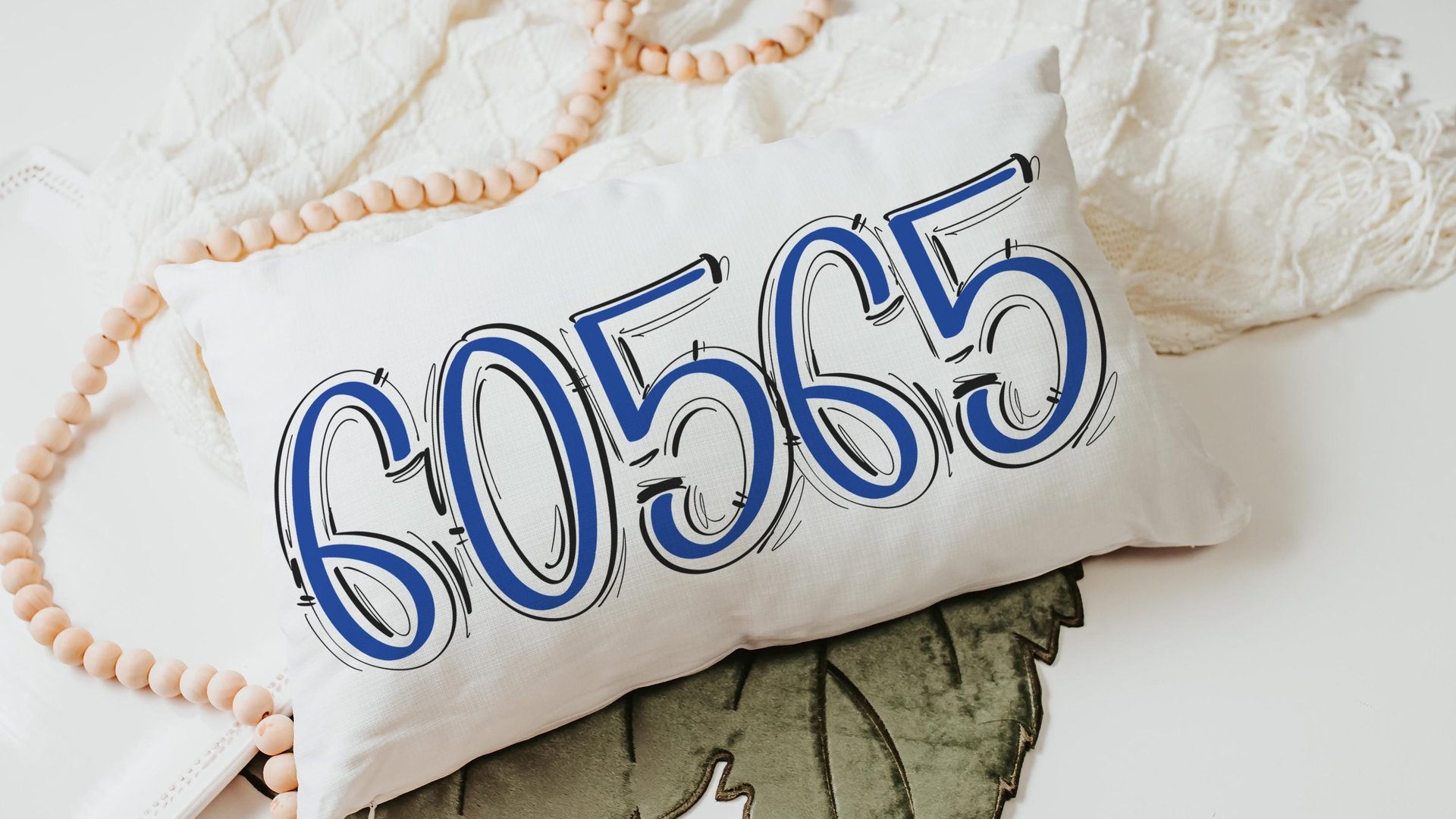 custom zip code pillow lumbar decorative bed pillow cover cute dorm pillows for girls, moving gift for daughter, purple school spirit decor