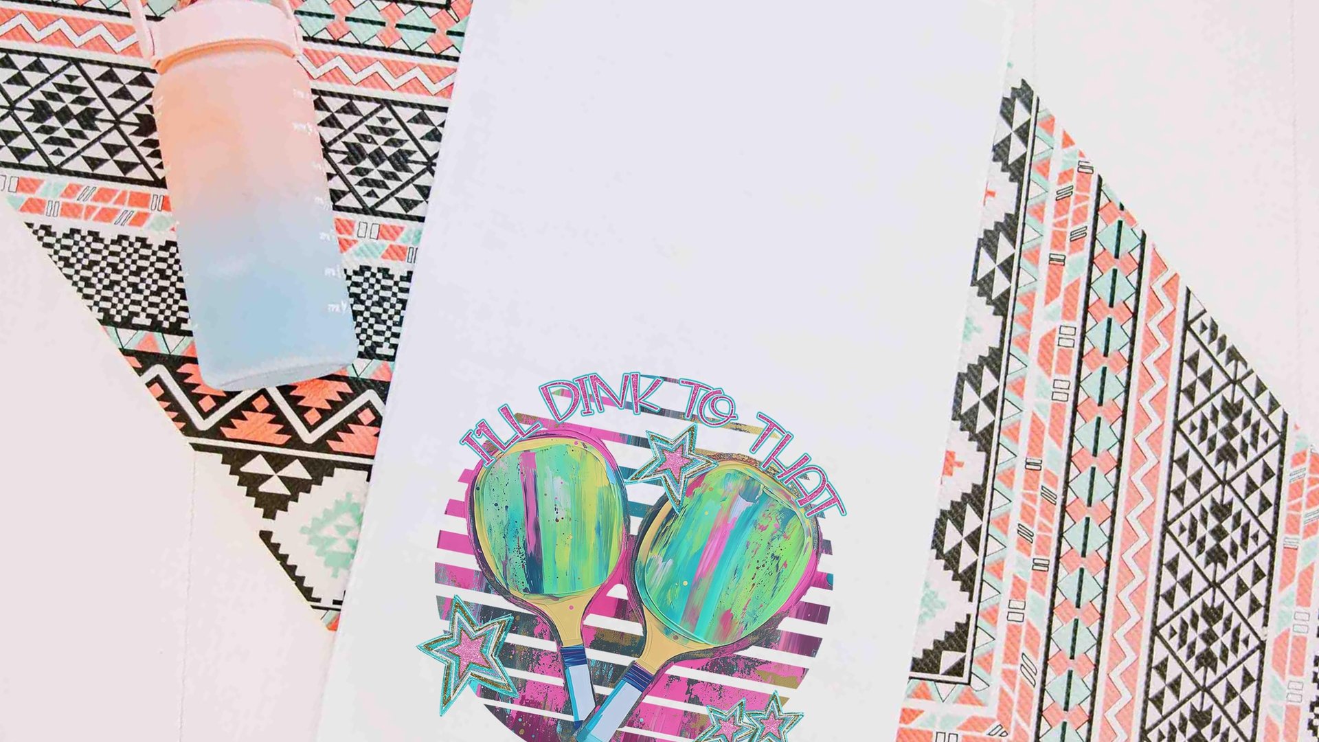 I'll dink to that pickleball towels for women, cute pickleball gifts for players, funny pickleball accessories, pickleball tournament gifts