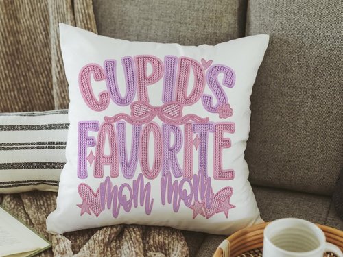 Personalized Cupid’s Favorite Valentine Throw Pillow, 18x18