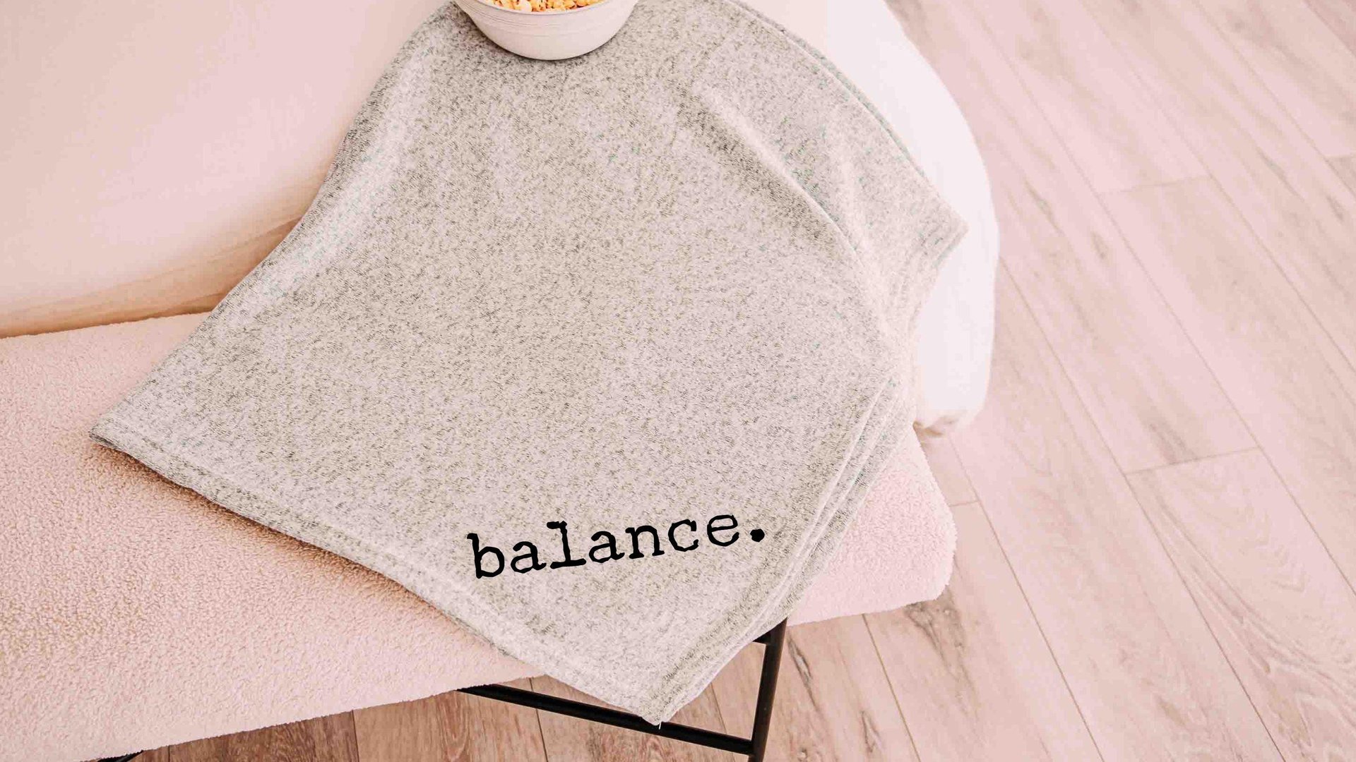 custom word of the year purpose snuggle blanket 50x60 inches, cozy gifts for friend, mantra quote throw blankets for bed, motivational gifts